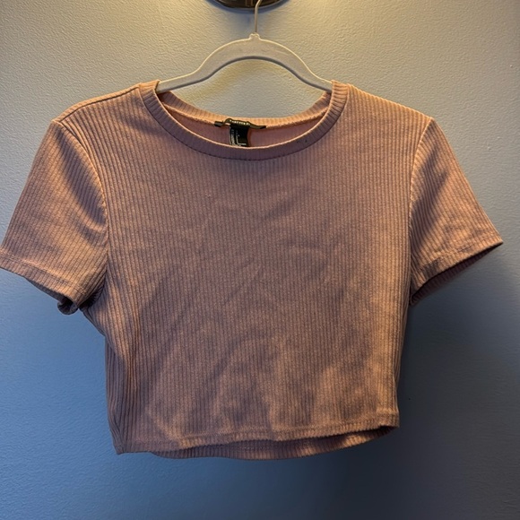 Forever 21 • crop top ribbed • L - Picture 1 of 3